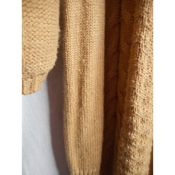 Sabrina Lauren NY Striped Oversized long rolled Neck Sweater Sz M - Picture 3 of 5